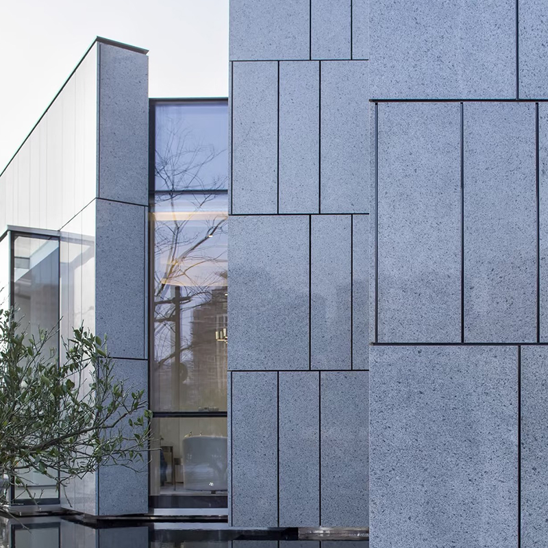 جدار ستارة حجري مقاوم للرياح والزلازل