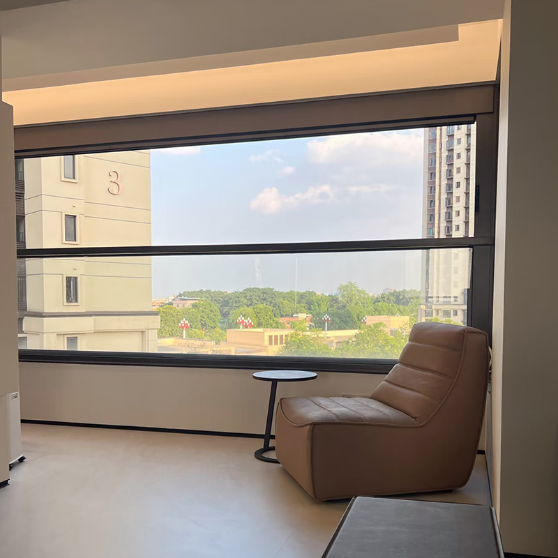 فتح وإغلاق نافذة الرفع الكهربائية المصنوعة من سبائك الألومنيوم تلقائيًا